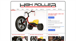 Desktop Screenshot of highrollerusa.com